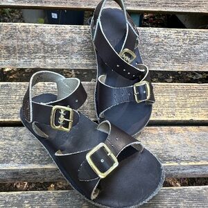 Salt Water Sandals Leather Adjustable Sandals Toddler